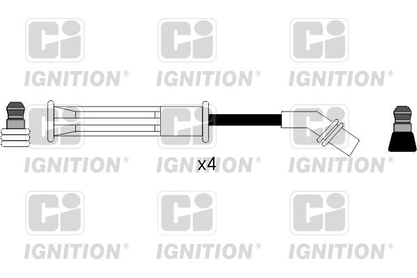 QUINTON HAZELL Комплект проводов зажигания XC871